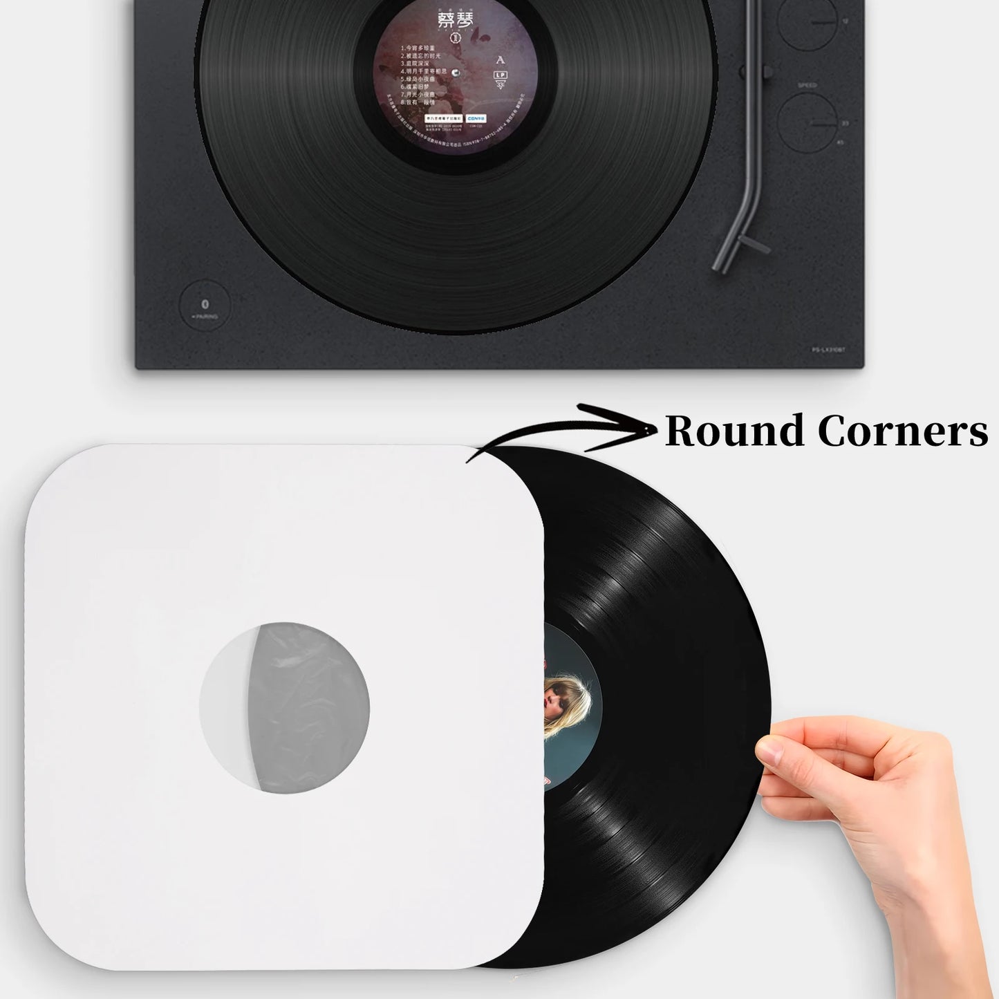 Vinyl Record Inner Protection Sleeves