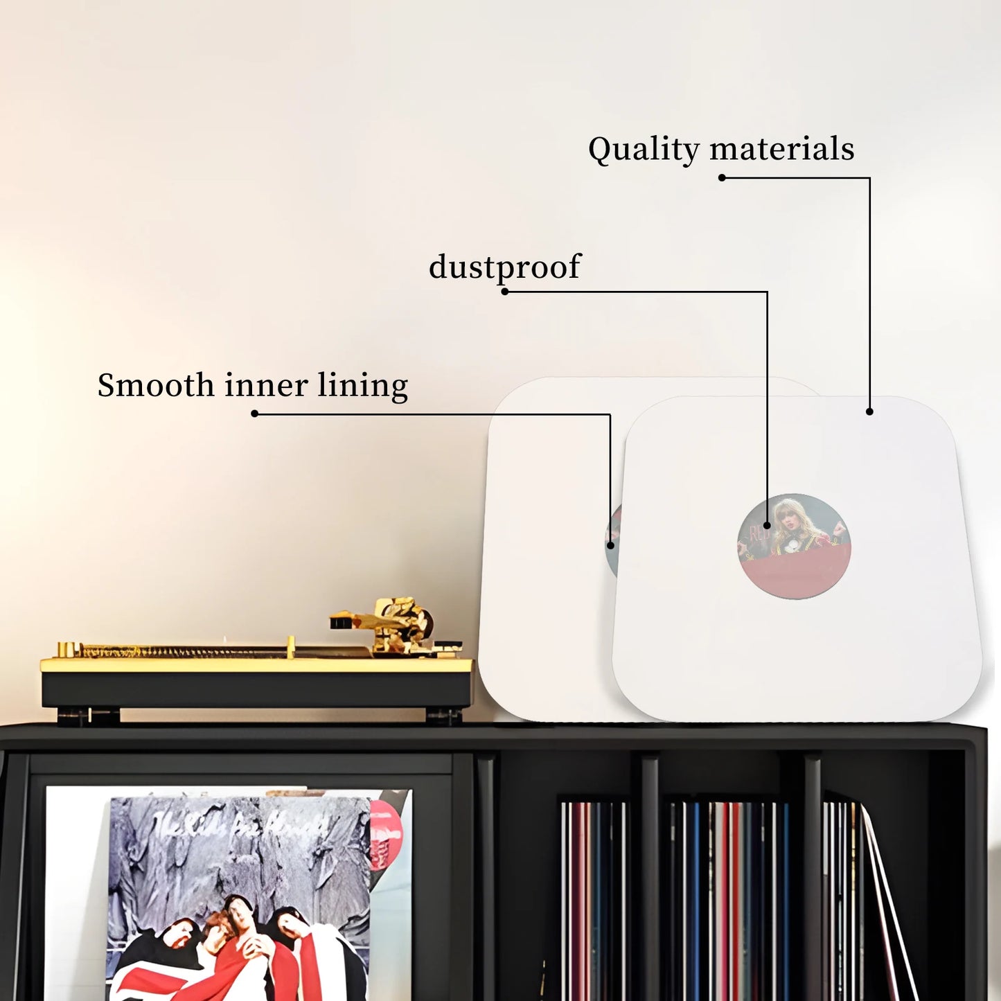 Vinyl Record Inner Protection Sleeves